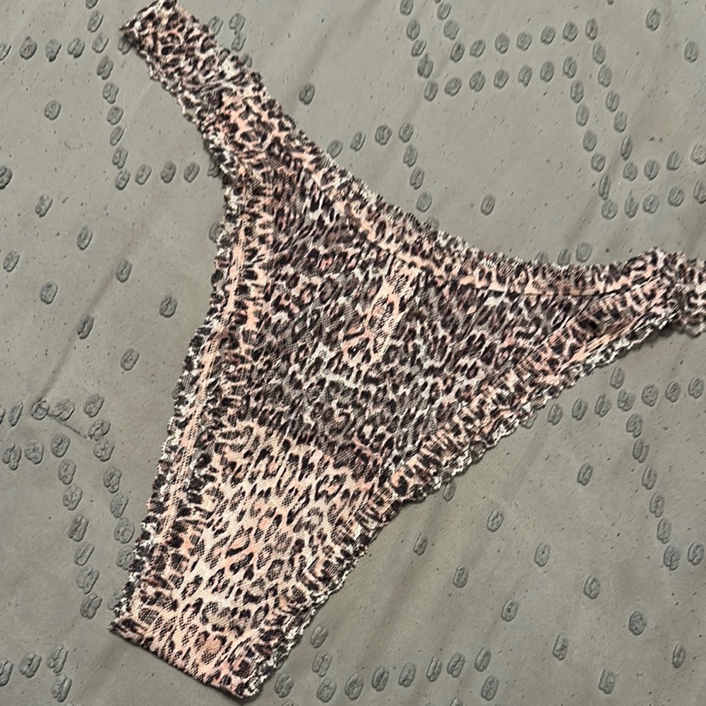 Leopard Print thong